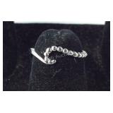 Sterling silver toe ring