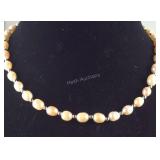 6-8mm peach rice freshwater pearl cultured