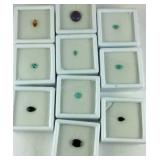 10 assorted gemstones