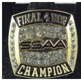 Final 4 HDF SSAA Champion Ring Made by Crown,