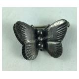 Petite Butterfly Pin/Brooch, Sterling Silver, 1.9