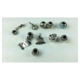 Assorted sterling charms 25grams