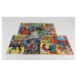 Seven Marvel Comic books including Thor and Conan