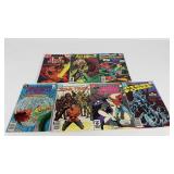 Seven DC Comic books including Star Trek and