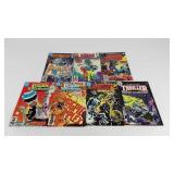 Seven DC Comic books including Legion of