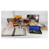 Dollmaking and repair books, patterns, clothes,