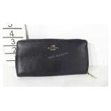 Coach wallet, navy blue, new, not authenticated