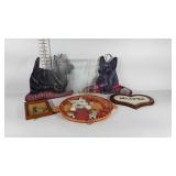 Scottish Terrier themed decor, includes cross