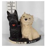 Advertising,  Black & White Scotch statue