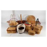 Basket group, includes four nesting basket boxes