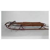 Wooden flexible flyer sled, 50"
