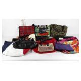 Purses and tote bags, thirteen, including