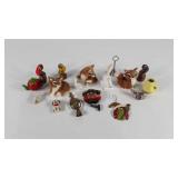 Miniatures and knick knacks, including cuckoo