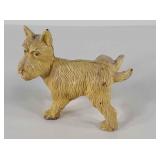 Cast iron Scottish Terrier dog statue
