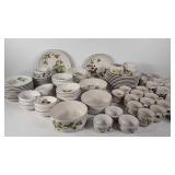 Botanical Garden dinnerware, service for 10 plus,