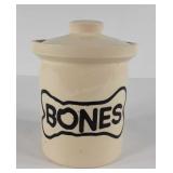 T. G. Green Ltd. Dog treat jar, glaze crazing as