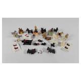 Scottish Terrier figurines, picture frames, s