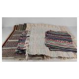 Rugs, four runners and four scatter size, all in