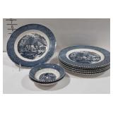 Currier and Ives, "The Old Grist Mill", includes