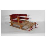 Wooden sled, 31"