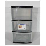 Gracious living 3 drawer storage system