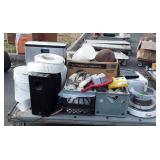 Skid: canning jars,  speaker,  cooker, simple