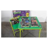 Teenage mutant Ninja turtles table and chair set
