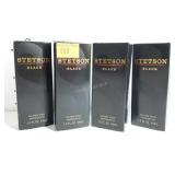 4 Stetson Black, cologne spray, 1.5 oz., new