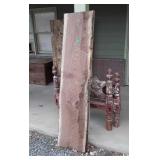 Walnut Board, Rough Lumber Cut, 16" wide x 68"