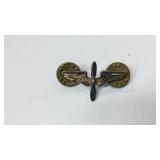 1/20 10k gold filled and Sterling WWII Army