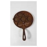 Griswold plett pan skillet, 9", no. 34