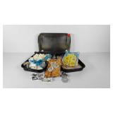 Kitchenwares,  three roaster tray pans and