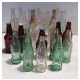 Bottle collection, including Coca-Cola,  Sioux