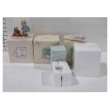 Four cherished teddies in boxes, includes Paula
