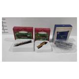 Three Lionel train cars/locomotive Hallmark