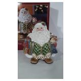 Fitz and Floyd St. Nick cookie jar with box