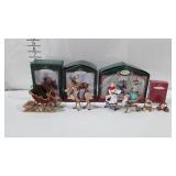 Hallmark keepsake ornaments, includes Curious the