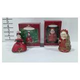 Hallmark keepsake ornaments, includes Madame