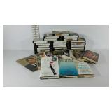 Mixed media group. VHS tapes of home recordings