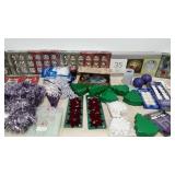 Christmas holiday decorations,  ornaments,
