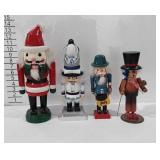 Three nutcrackers and one German smoker incense