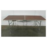 Lightweight folding table, 6 ft.