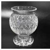 Waterford crystal vase, 6.5" tall