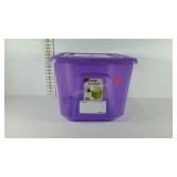 HOMZ Flip Lid Storage with Dry Erase Label.