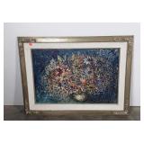 Oil painting on canvas, artist signed and framed,