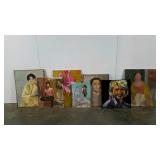 Do-it-yourself Boho art collection, most pieces