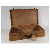 Vintage hard side suitcase,  condition as shown