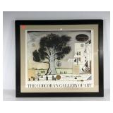 Saul Steinberg 1982 exhibition poster at The