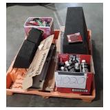 Skid lot of Miscellaneous, speakers case box