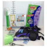 Kitchenware, spatulas, duster, bottle holders,